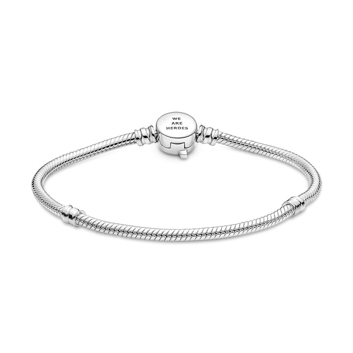 Pandora Moments Marvel The Avengers Logo Verschluss Schlangen Gliederarmband - 590784C00
