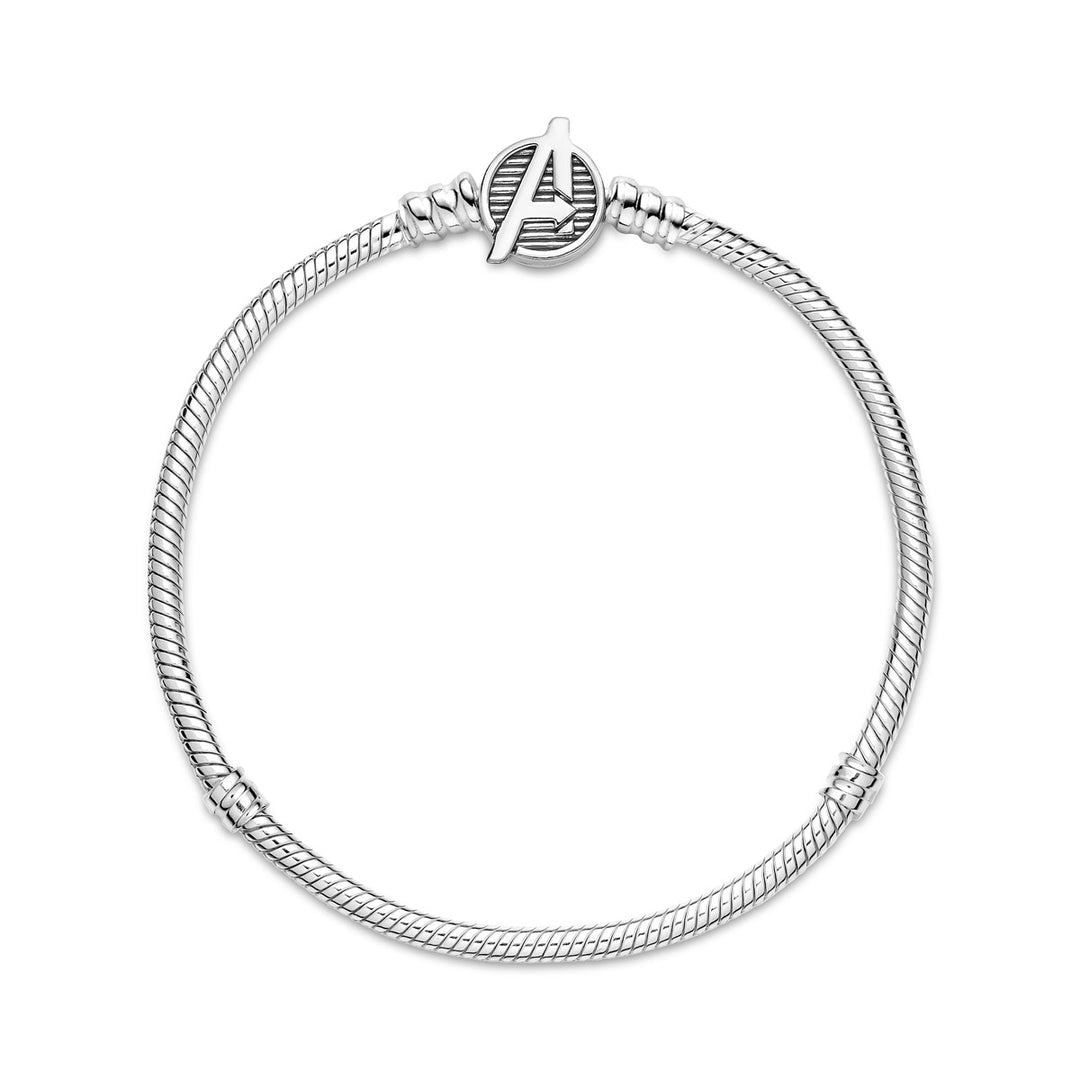 Pandora Moments Marvel The Avengers Logo Verschluss Schlangen Gliederarmband - 590784C00