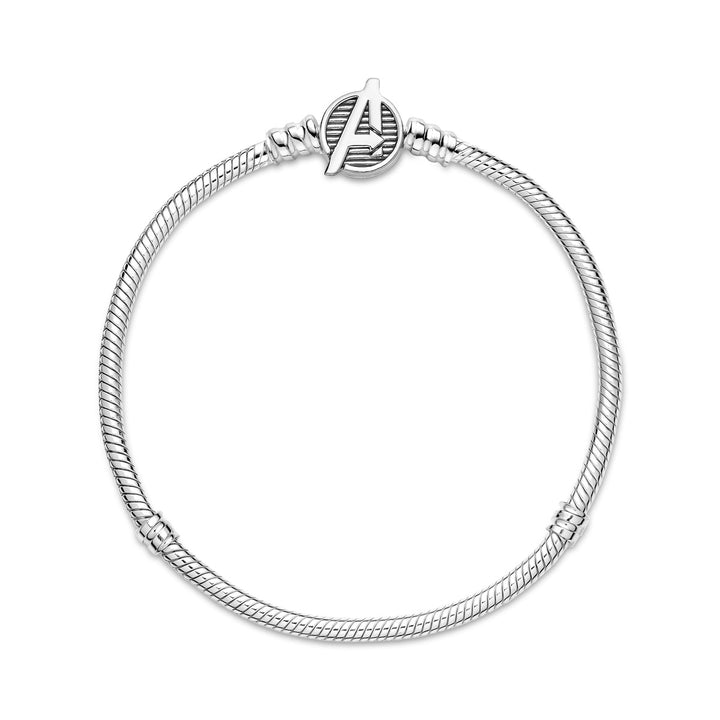 Pandora Moments Marvel The Avengers Logo Verschluss Schlangen Gliederarmband - 590784C00