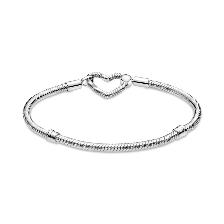 Pandora Moments Herzverschluss Schlangen Gliederarmband - 599539C00