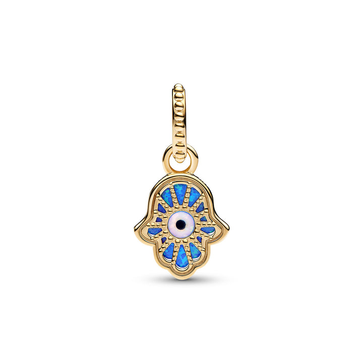 Pandora Schillernde Blaue Hand der Fatima Charm - 762699C01
