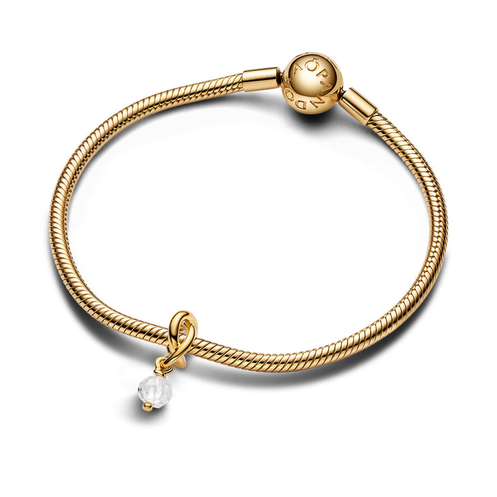 Pandora Facettierter klarer Ewigkeitskreis Charm Anhänger - 763462C04
