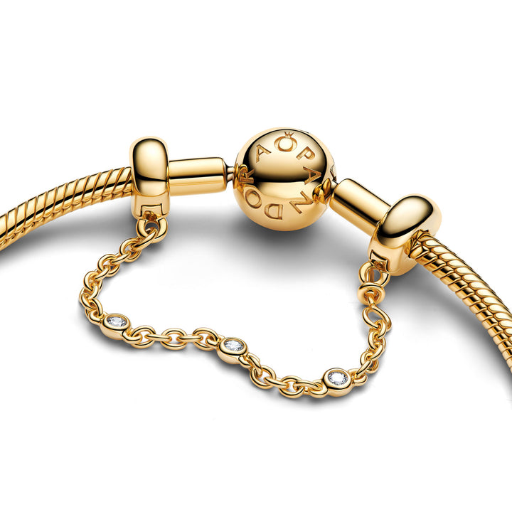 Pandora Drei Klare Steine Komfortkette - 763515C01-05
