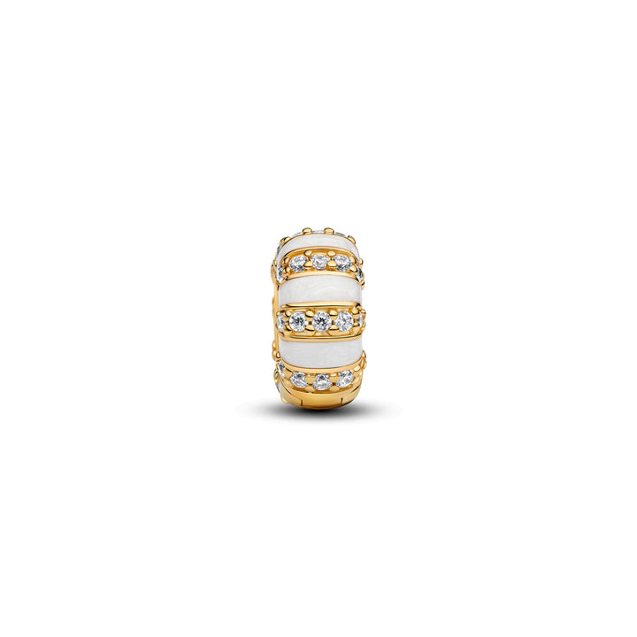 Pandora Steine &amp; Emaille Clip Charm - 763785C01