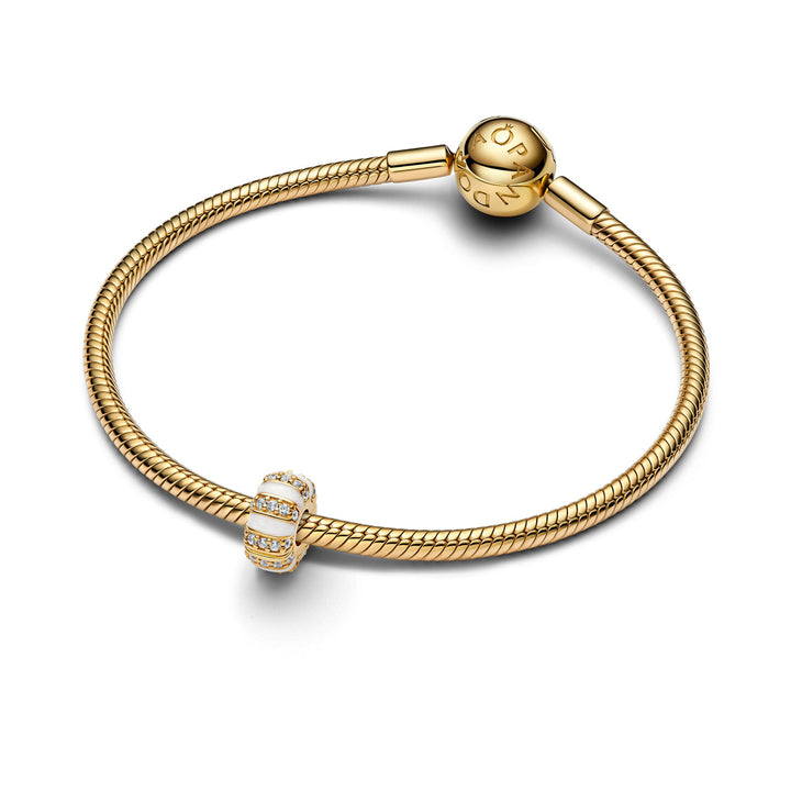 Pandora Steine &amp; Emaille Clip Charm - 763785C01