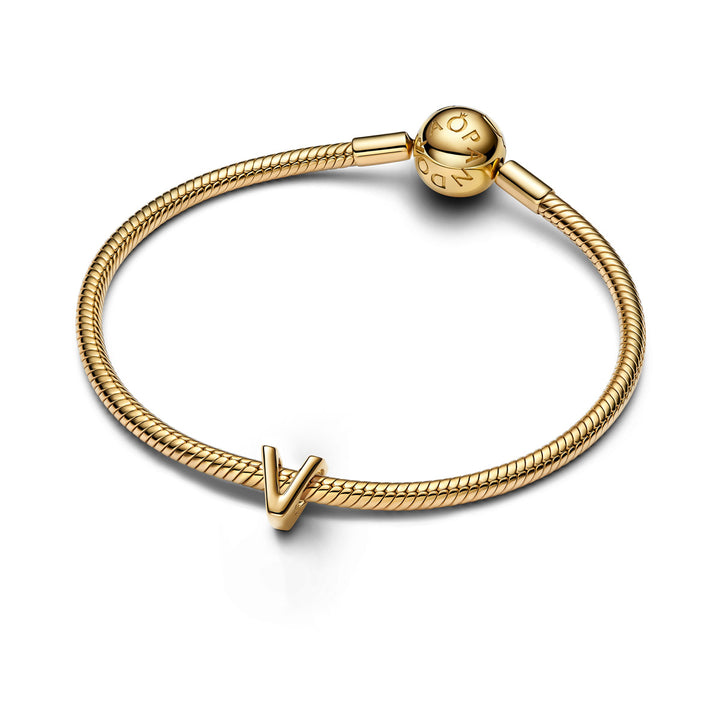 Pandora Buchstabe V Alphabet Mini Charm - 763968C00