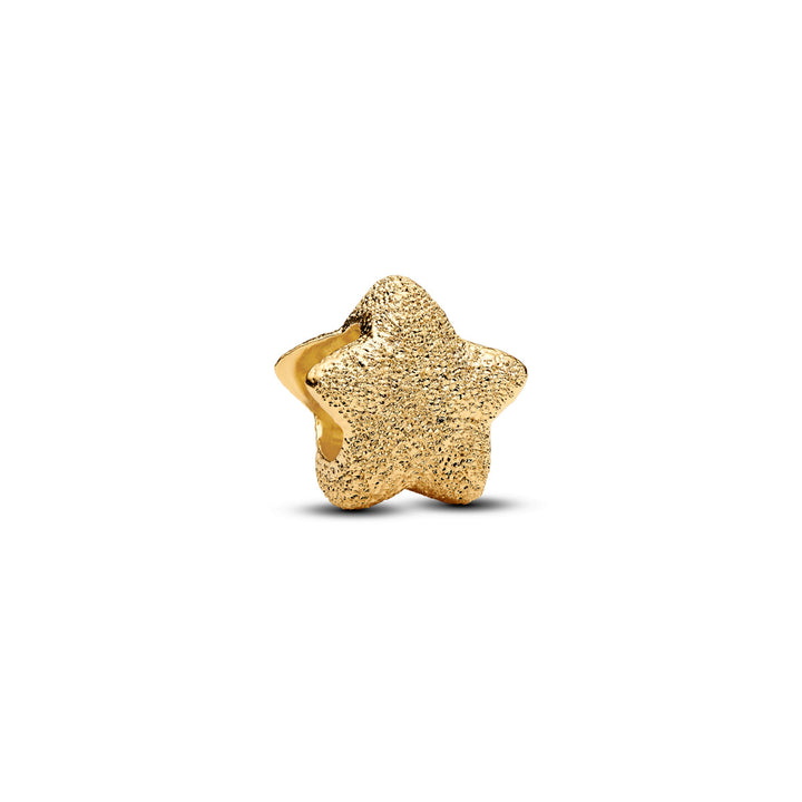 Pandora Strukturierter Stern Mini Charm - 764050C00