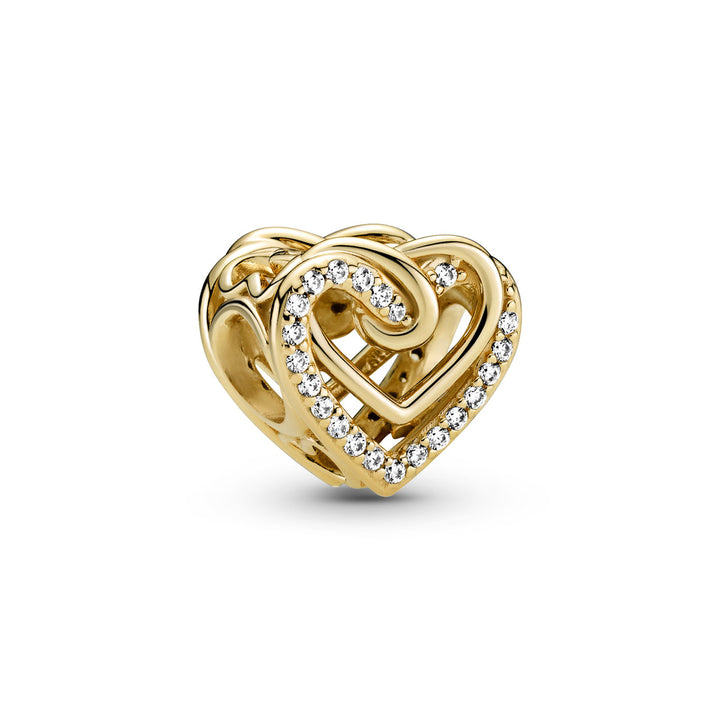 Pandora Funkelnde Verschlungene Herzen Charm - 769270C01