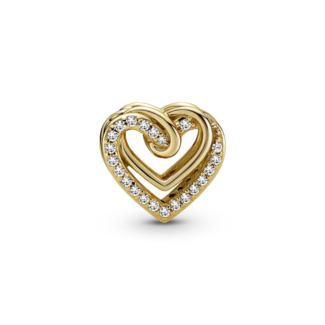 Pandora Funkelnde Verschlungene Herzen Charm - 769270C01