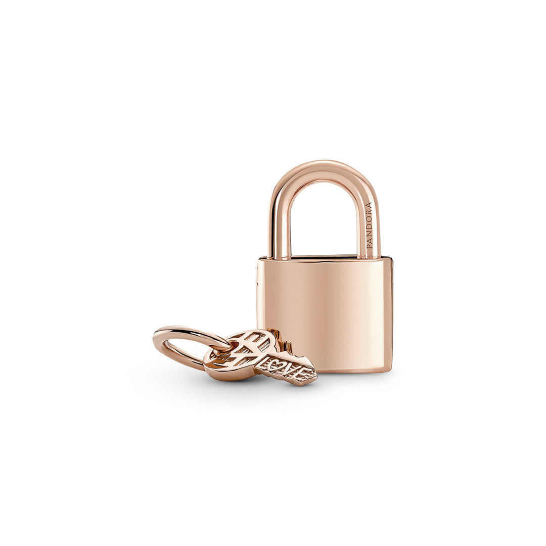 Pandora Vorhängeschloss &amp; Schlüssel Charm - 780088C01