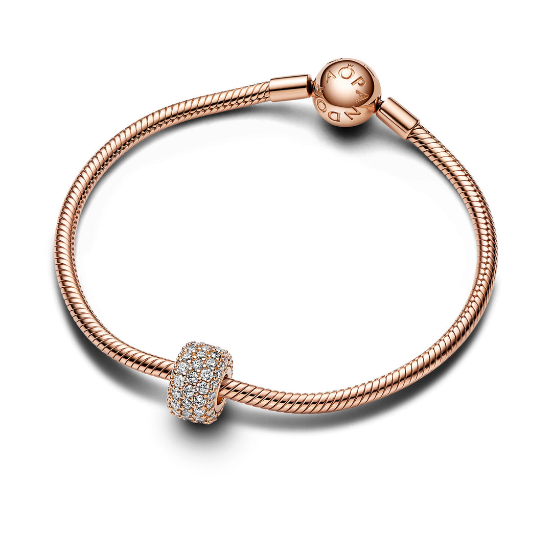 Pandora Funkelndes Dreireihiges Pavé Charm - 782820C01