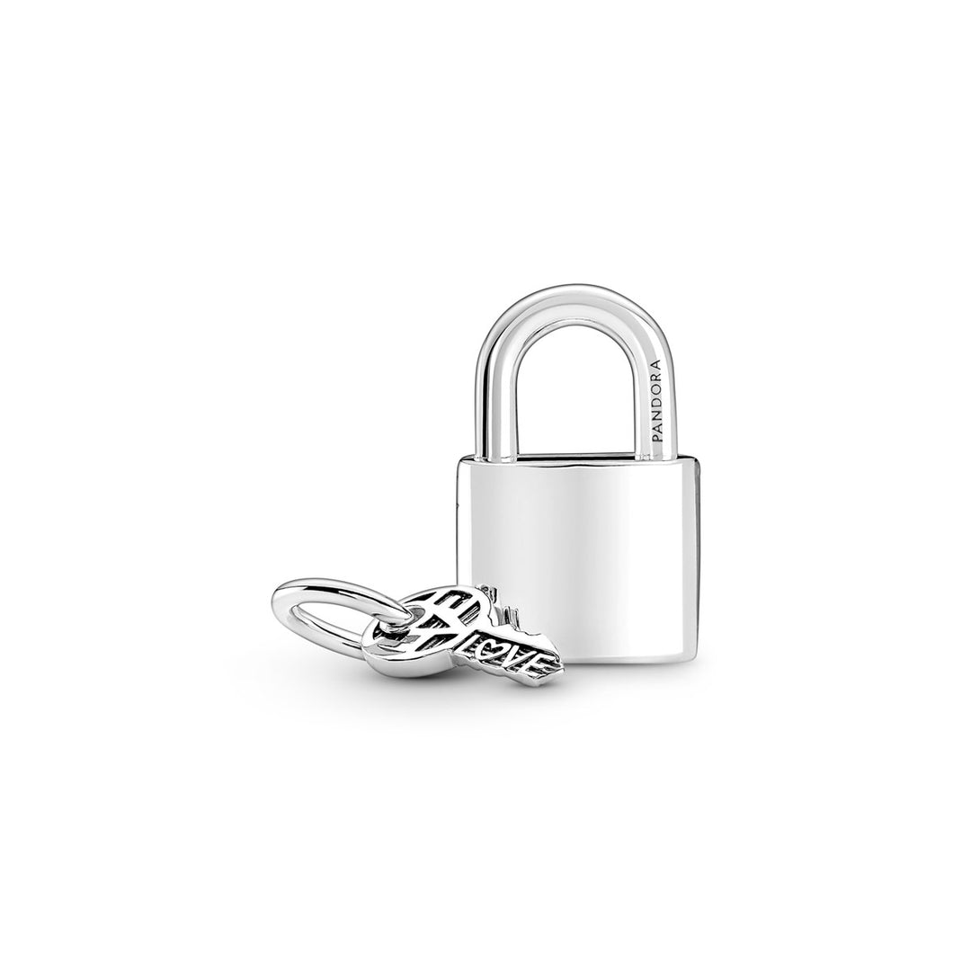 Pandora Vorhängeschloss &amp; Schlüssel Charm - 790088C01
