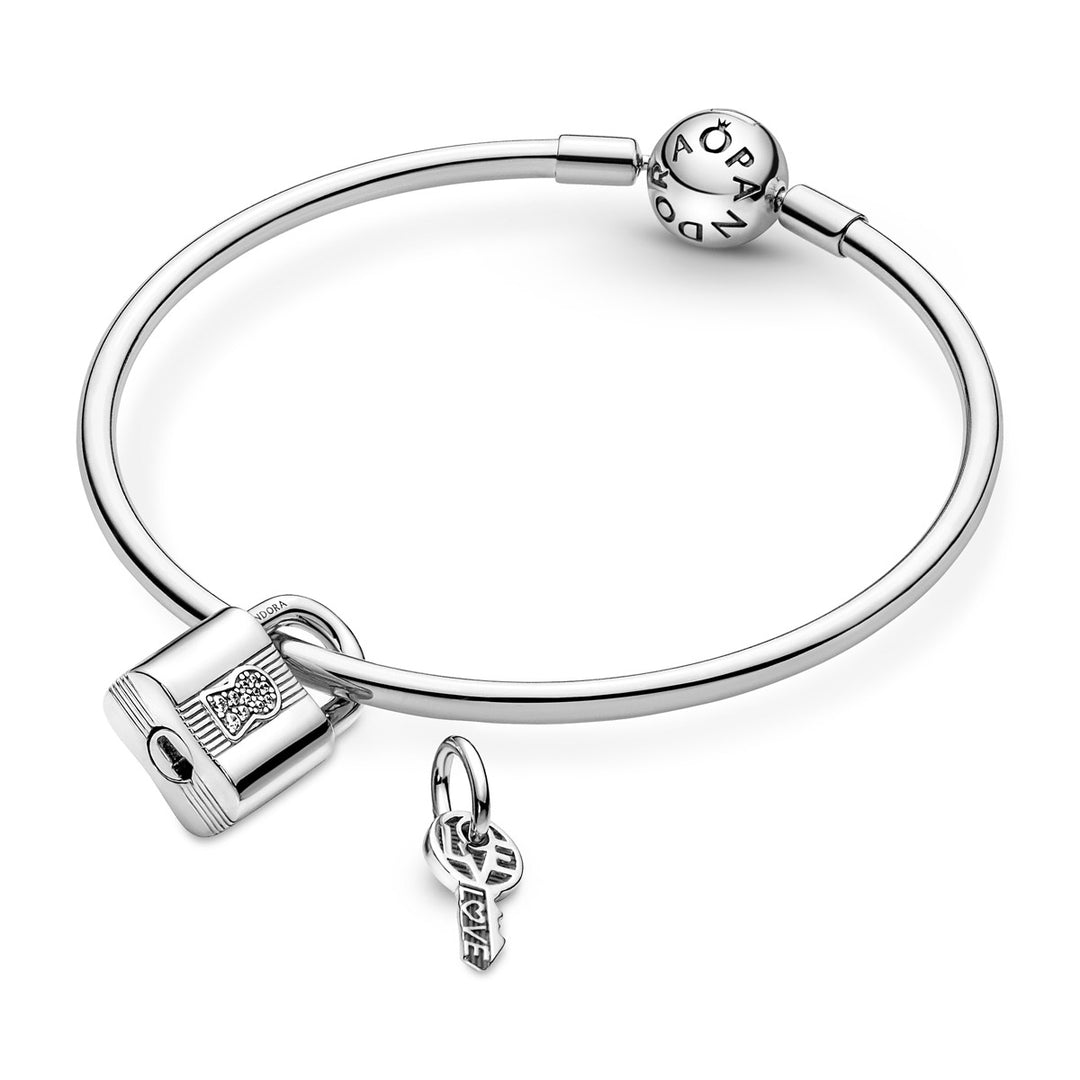 Pandora Vorhängeschloss &amp; Schlüssel Charm - 790088C01