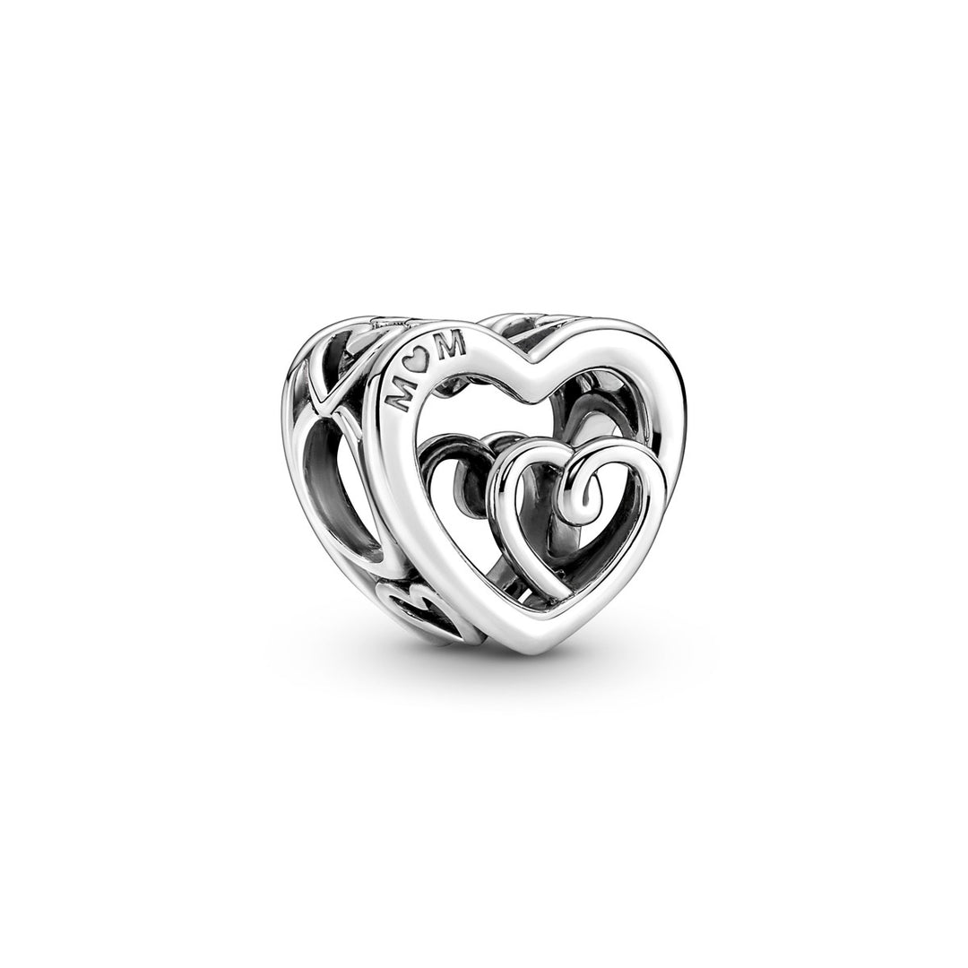 Pandora Verschlungene Unendlichkeits Herzen Charm - 790800C00