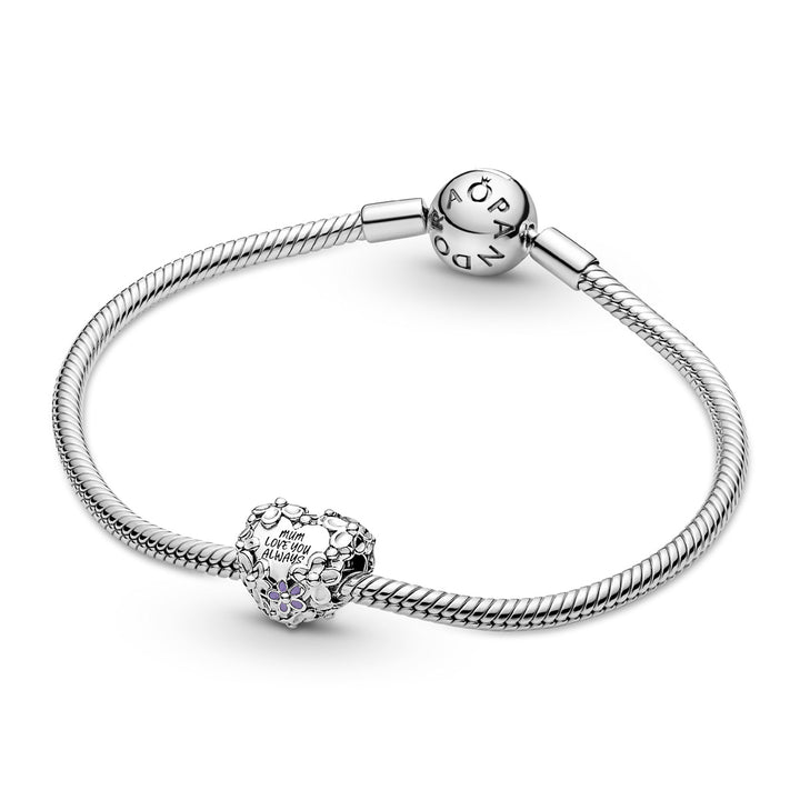 Pandora Mum Gänseblümchen Herz Charm - 791155C01