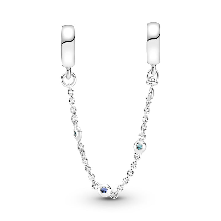 Pandora Drei Blaue Steine Komfortkette - 791688C01-05
