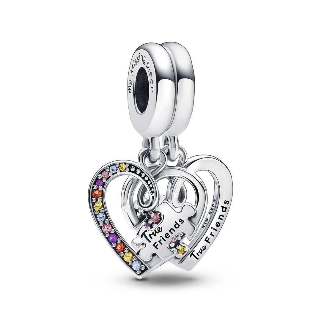 Pandora Puzzleteil Herzen Teilbarer Freundschafts Charm - 792239C01