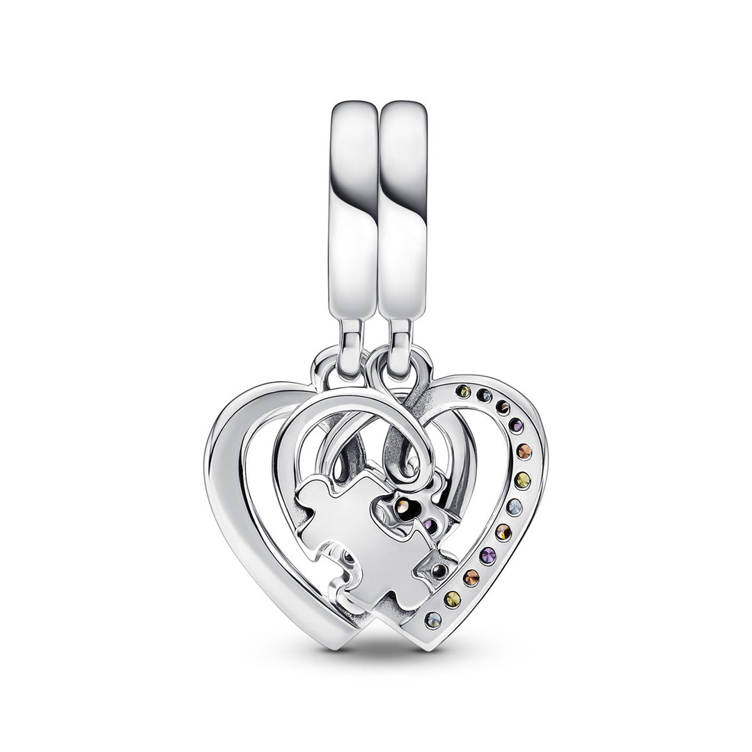 Pandora Puzzleteil Herzen Teilbarer Freundschafts Charm - 792239C01