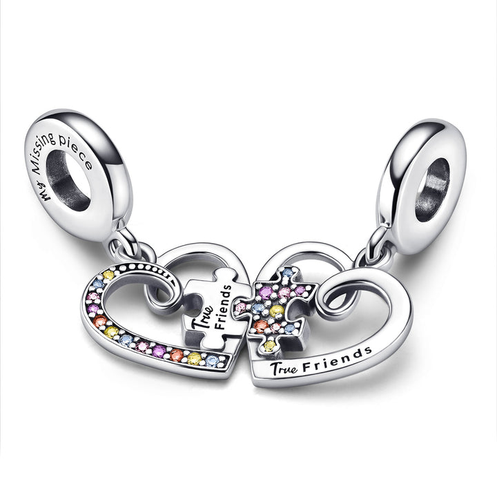 Pandora Puzzleteil Herzen Teilbarer Freundschafts Charm - 792239C01
