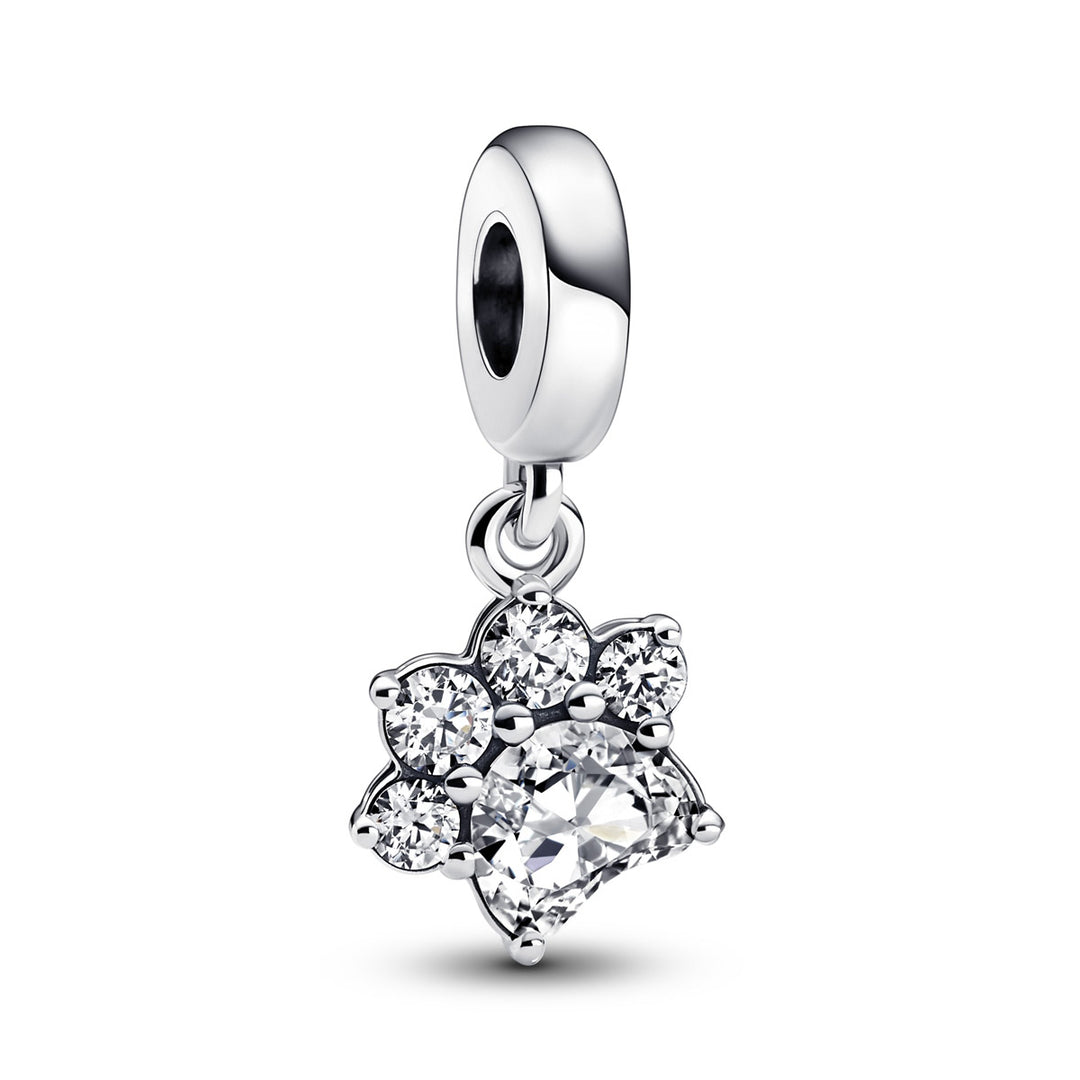 Pandora Funkelnder Pfotenabdruck Charm - 792247C01