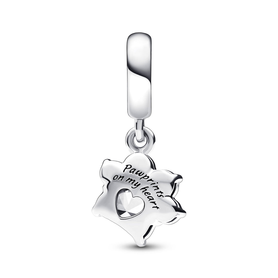 Pandora Funkelnder Pfotenabdruck Charm - 792247C01