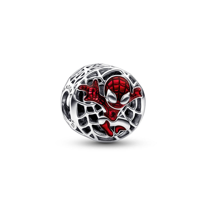 Pandora Marvel Spider Man Lebhafte Stadt Charm - 792350C01