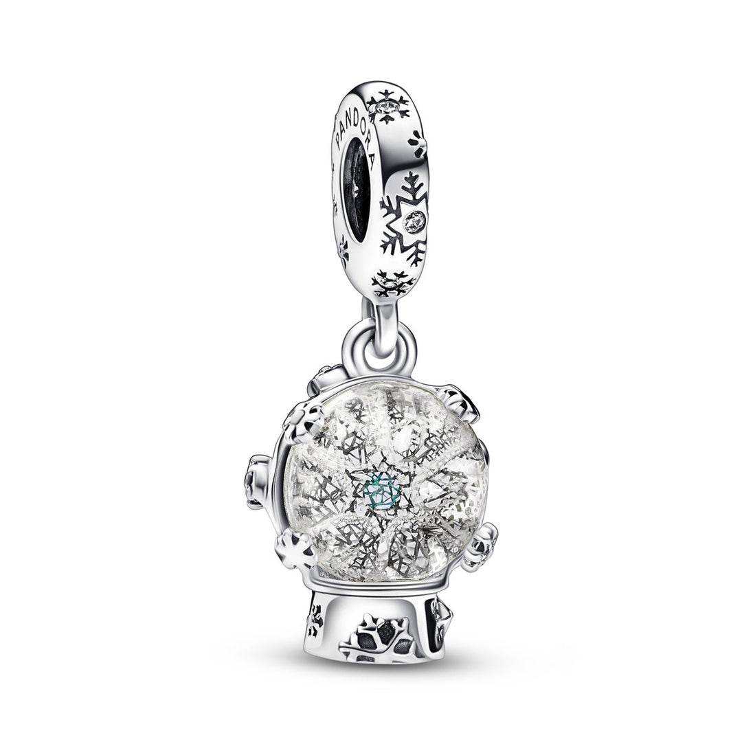 Pandora Schneeflocke Schneekugel Charm - 792369C01