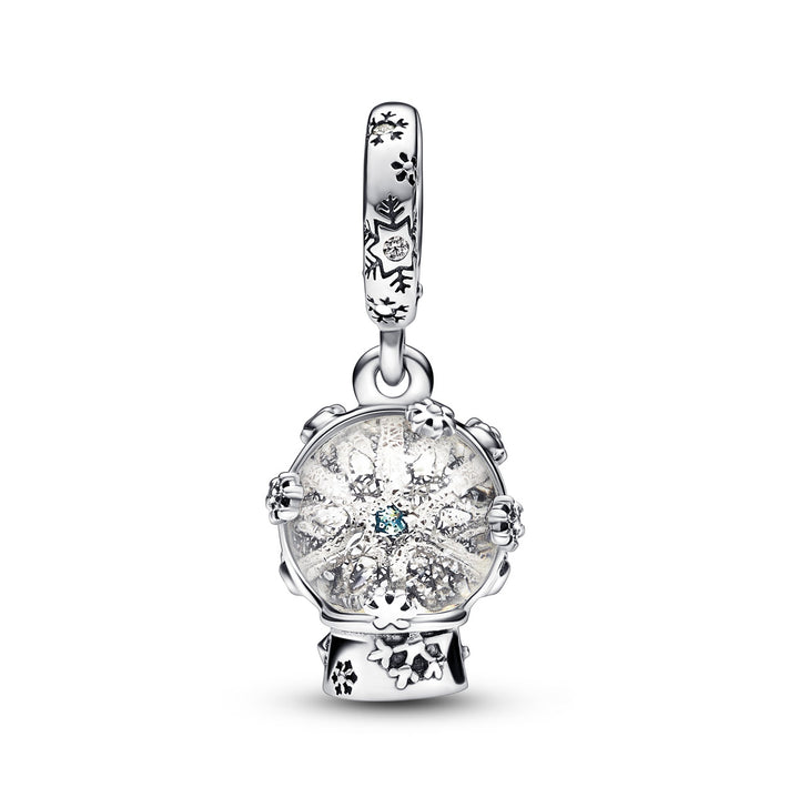Pandora Schneeflocke Schneekugel Charm - 792369C01