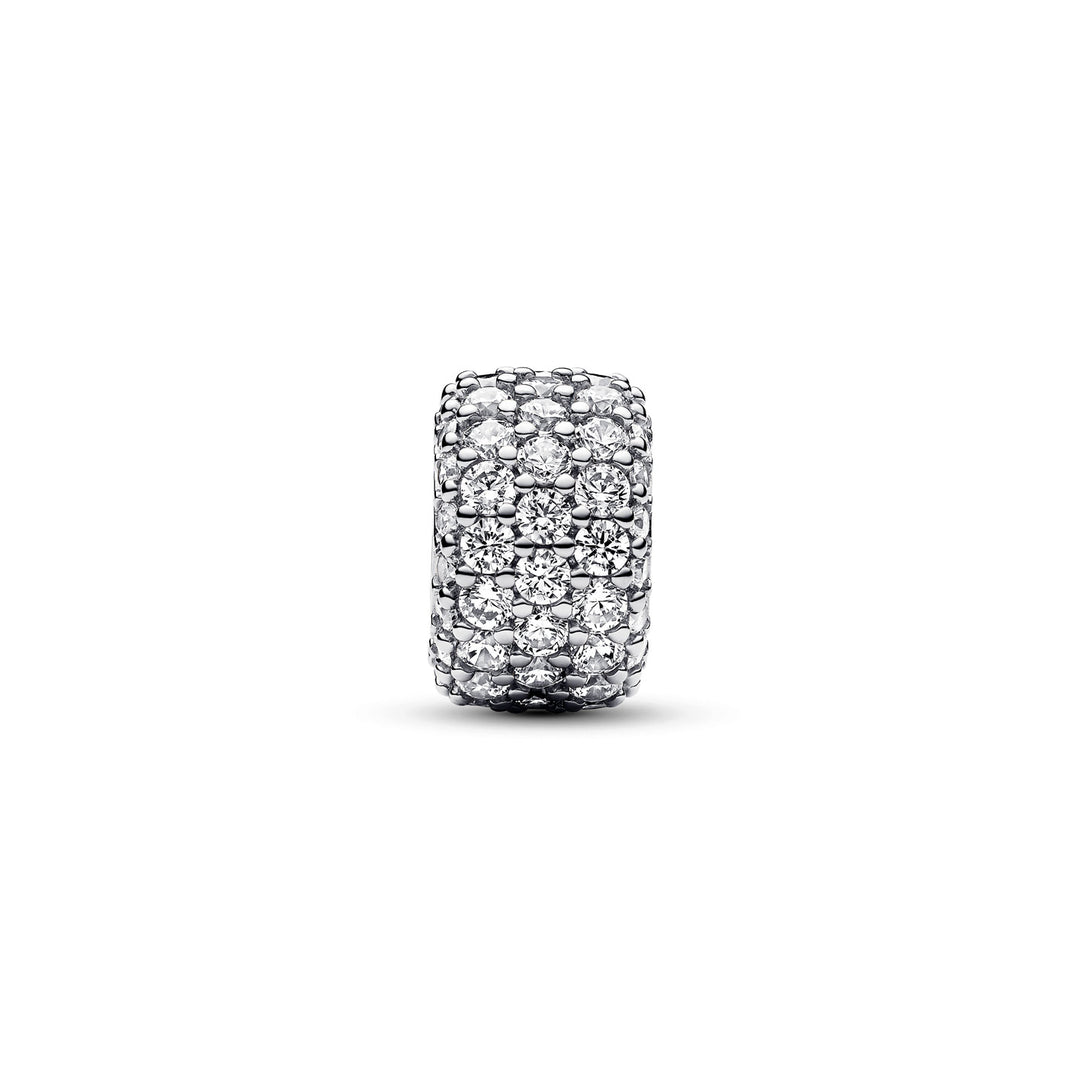 Pandora Funkelndes Dreireihiges Pavé Charm - 792820C01