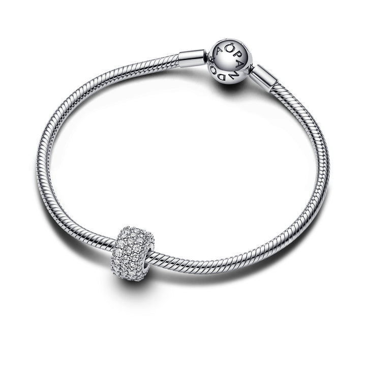 Pandora Funkelndes Dreireihiges Pavé Charm - 792820C01