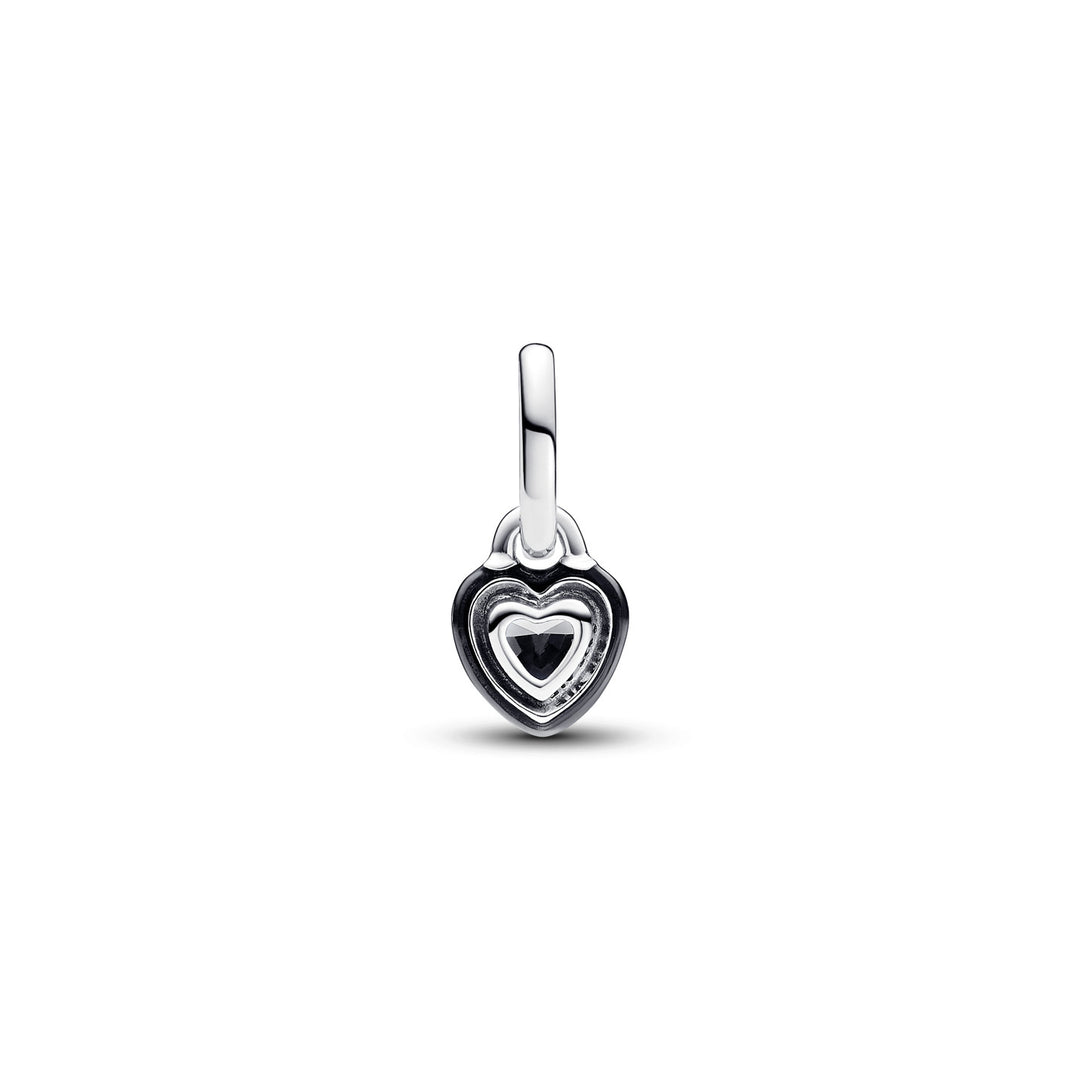 Pandora ME Schwarzes Chakra Herz Mini Charm - 793042C01