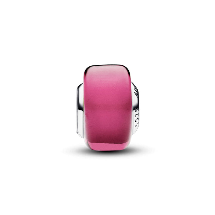 Pandora Rosafarbenes Murano Glas Mini Charm - 793107C00
