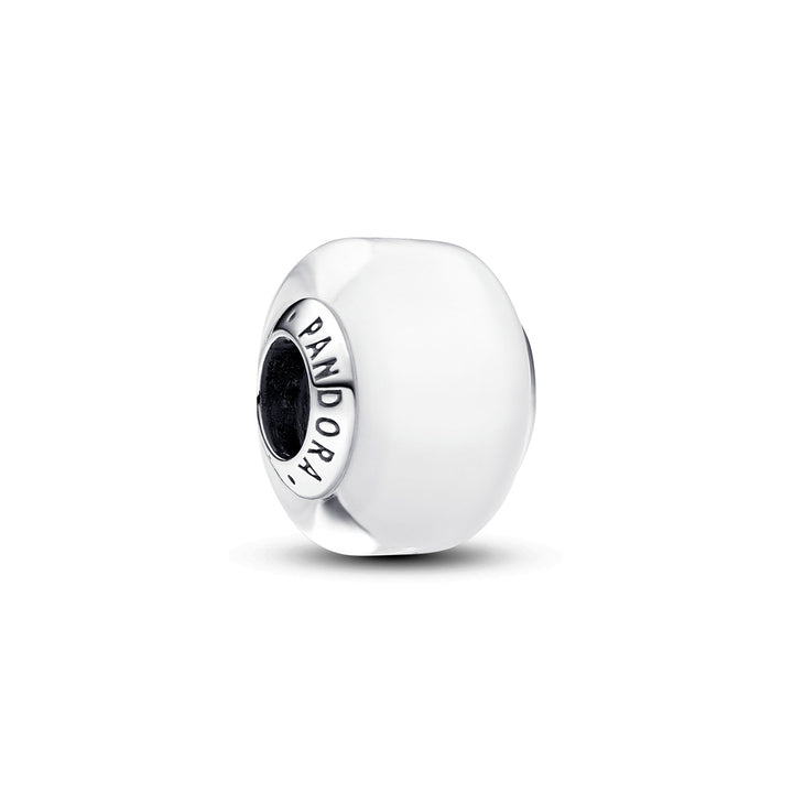 Pandora Weisses Murano Glas Mini Charm - 793118C00