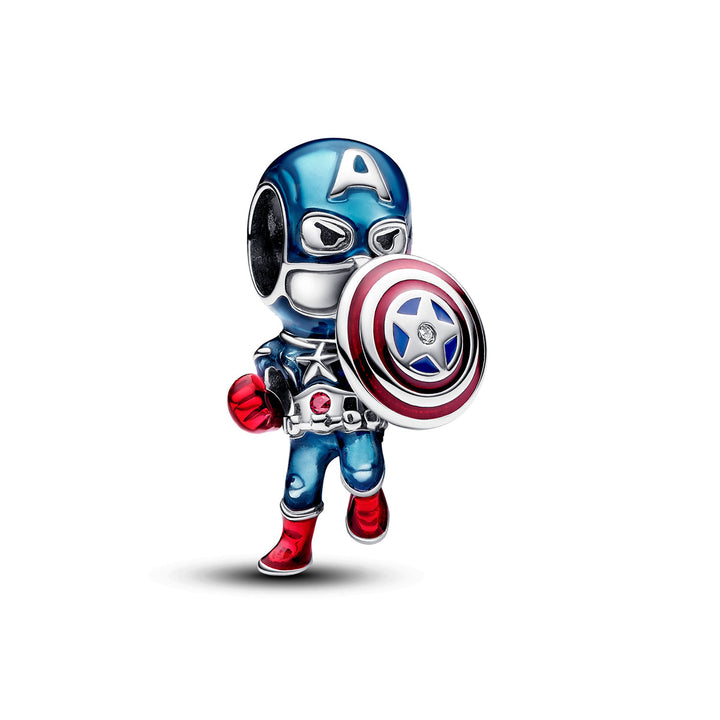 Pandora Marvel The Avengers Captain America Charm - 793129C01
