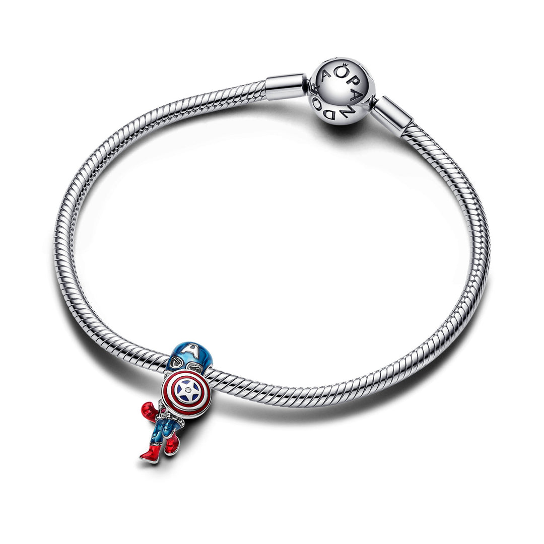 Pandora Marvel The Avengers Captain America Charm - 793129C01