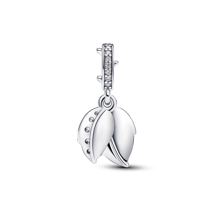 Pandora Weisse Blühende Rose Doppelter Charm - 793200C01