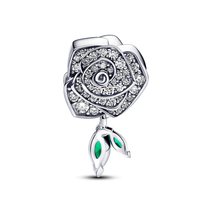 Pandora Funkelnde Blühende Rose Charm - 793201C01