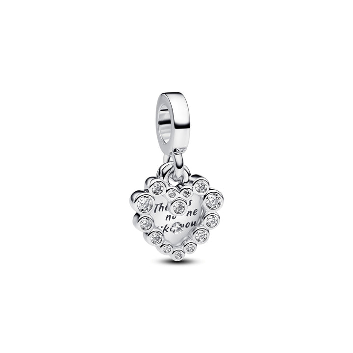 Pandora Charm pendente doppio Cuore scintillante - 793765C01