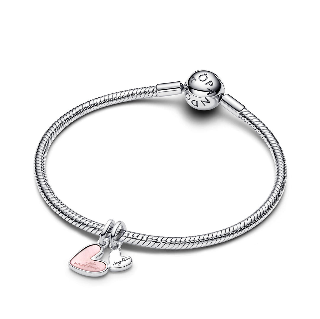 Pandora Teilbarer Mutter &amp; Tochter Charm Anhänger - 793766C01