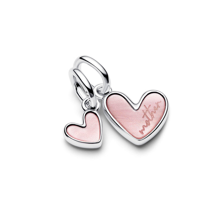 Pandora Teilbarer Mutter &amp; Tochter Charm Anhänger - 793766C01