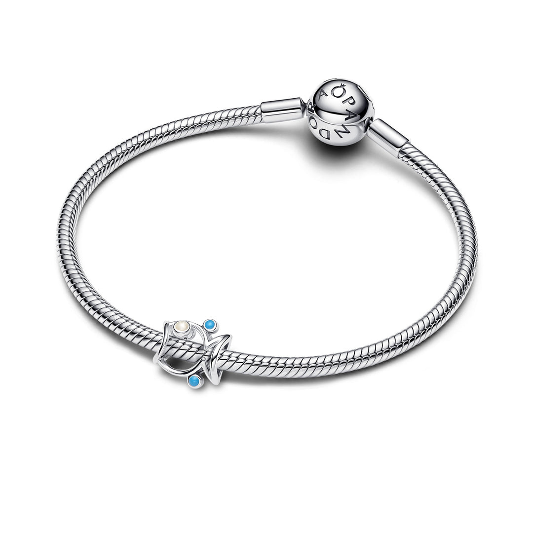 Pandora Offen gearbeiteter Fisch Charm - 793819C01