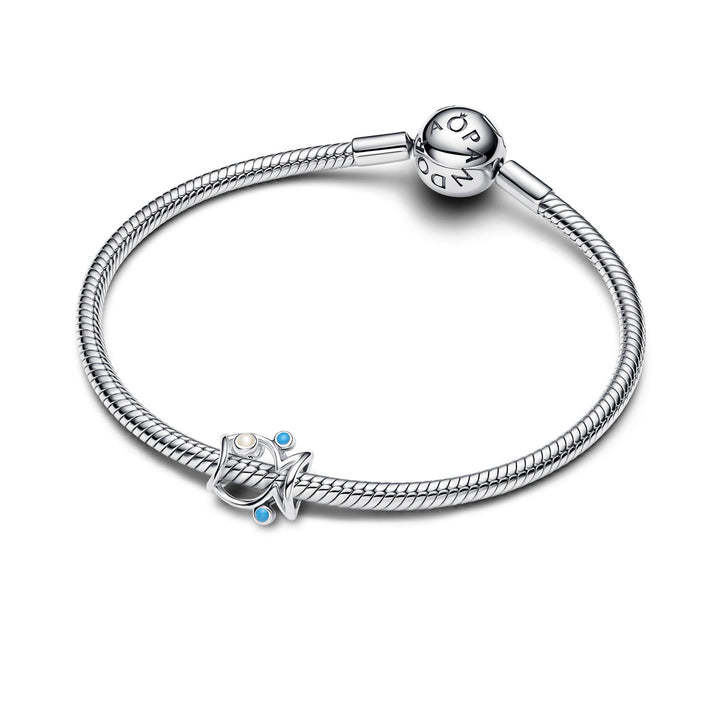 Pandora Offen gearbeiteter Fisch Charm - 793819C01