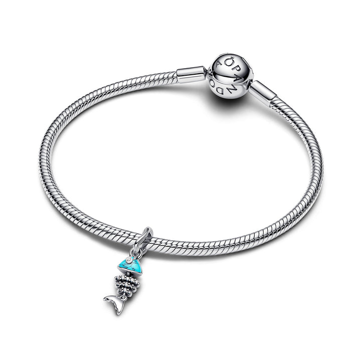 Pandora Türkisfarbener Fischgräte Charm Anhänger - 793894C01