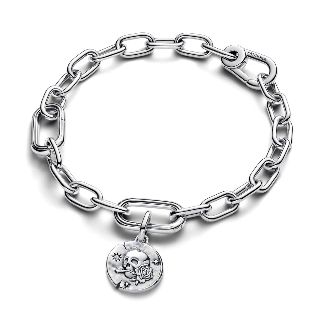 Pandora ME Totenkopf Medaillon Charm - 794089C01