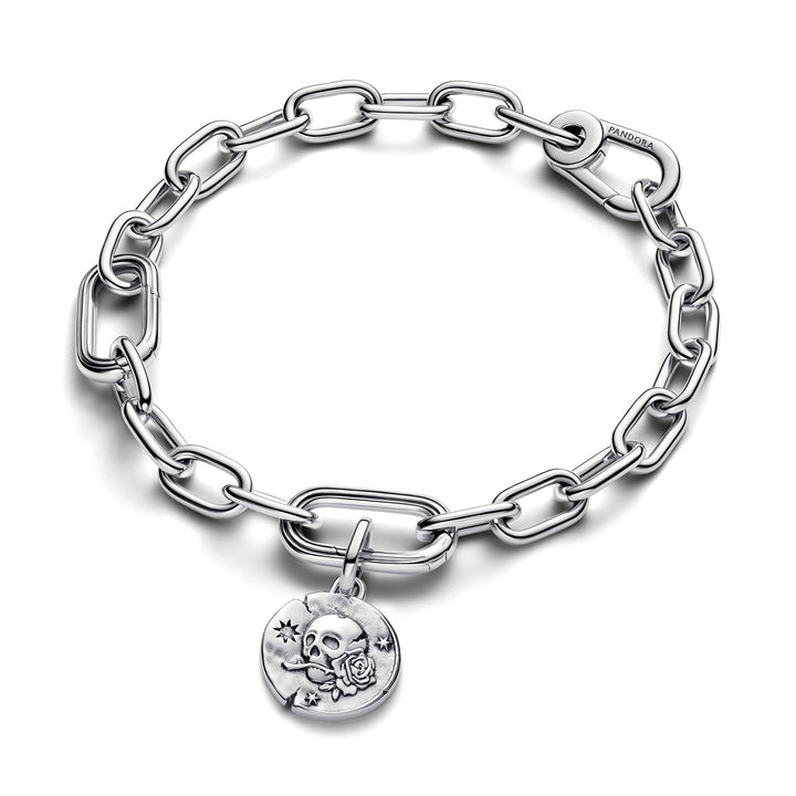 Pandora ME Totenkopf Medaillon Charm - 794089C01