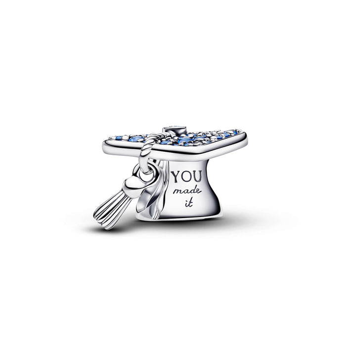 Pandora Funkelnde Blaue Absolventenmütze 2026 Charm - 794461C01