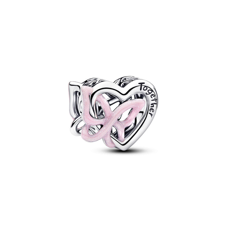 Pandora Charm Cœur &amp; Papillon Entrelacés - 794475C01