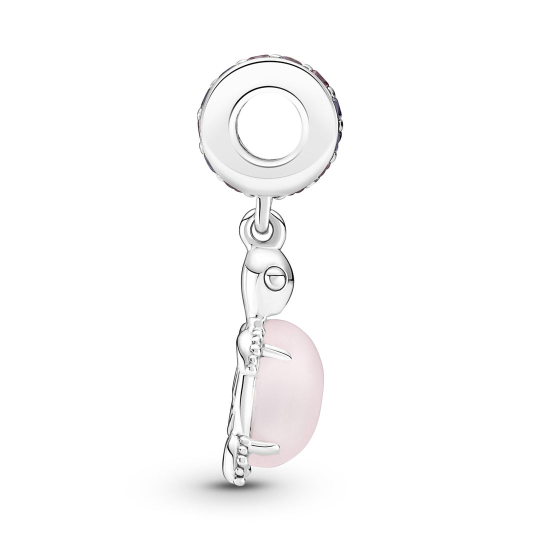 Pandora Rosafarbene Meeresschildkröte Murano Glas Charm - 798939C02