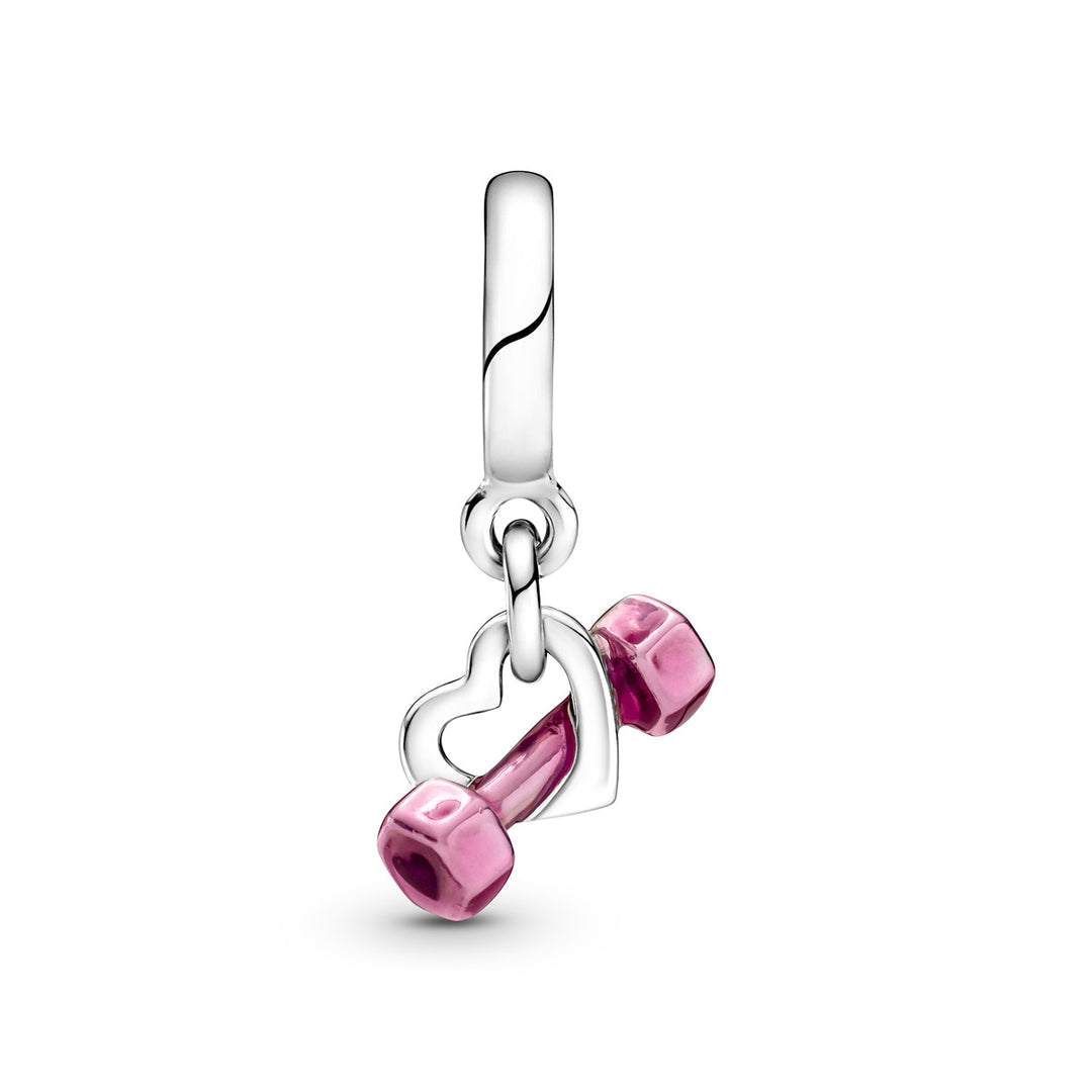 Pandora Hantel &amp; Herz Charm - 799545C01