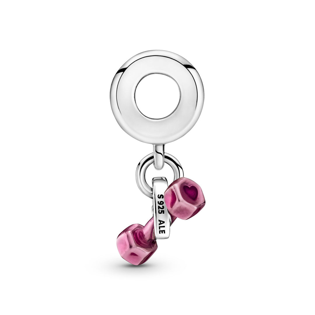 Pandora Hantel &amp; Herz Charm - 799545C01